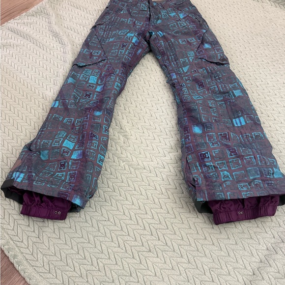 DC Shoes Girls Ace K 14 Snowboard Ski Pants SZ XL - Picture 3 of 9